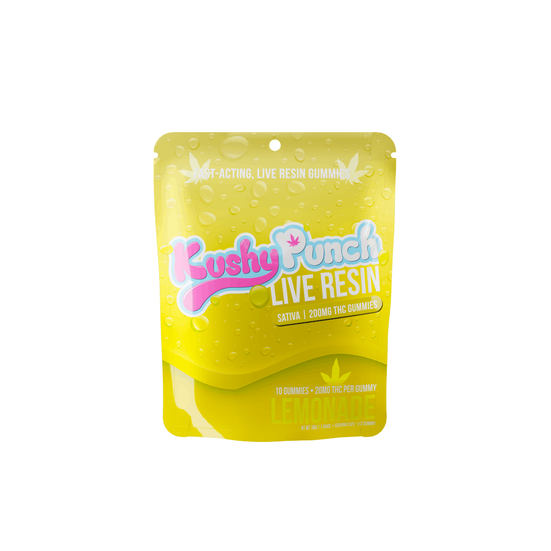 Kushy Punch - Lemonade Live Resin GUMMIES 200MG