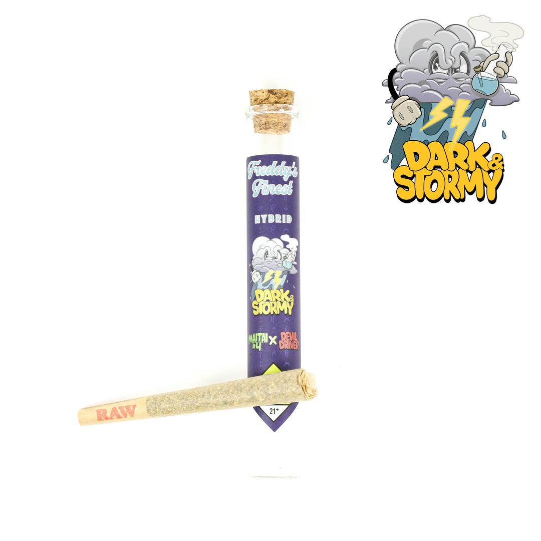 Dark & Stormy Preroll 1g - Freddy's Finest