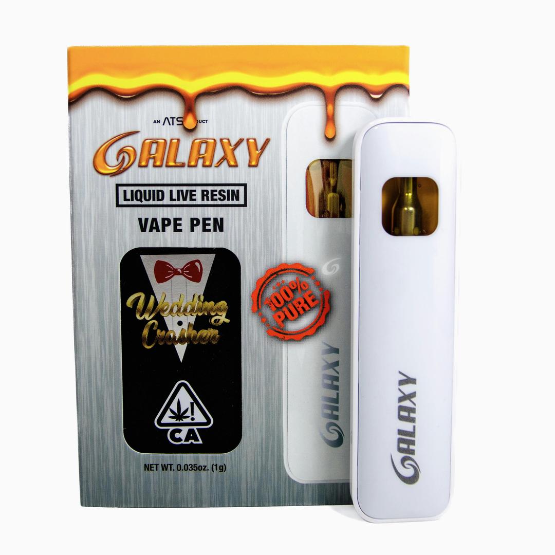 Wedding Crasher Liquid Live Resin 1g Rechargeable Disposable Vape