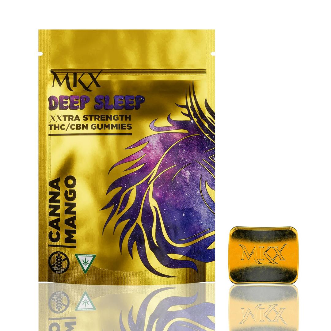 200mg- THC/CBN Deep Sleep Gummies (Canna Mango)