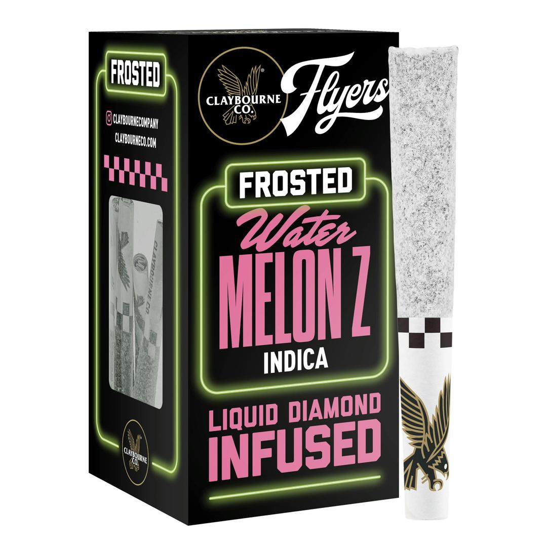 Watermelon Z (2.5g) - THCa Frosted Flyers Pre-Rolls