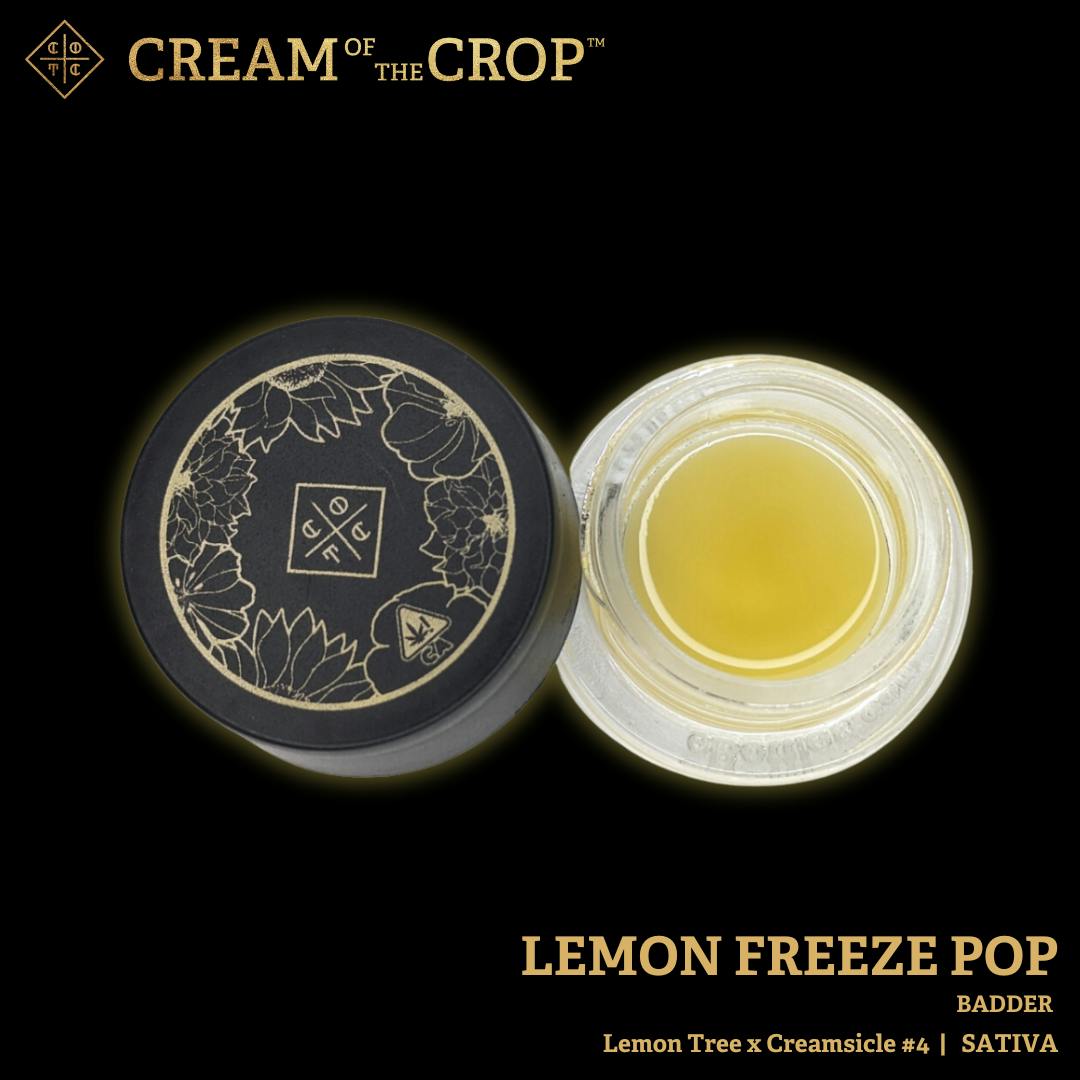Lemon Freeze Pop | Badder | 1g