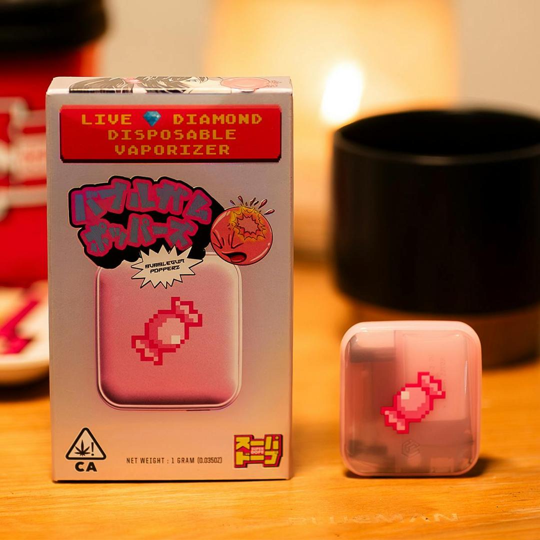 💫 POCKET DISPOSABLE - Bubblegum Popperz (1g)