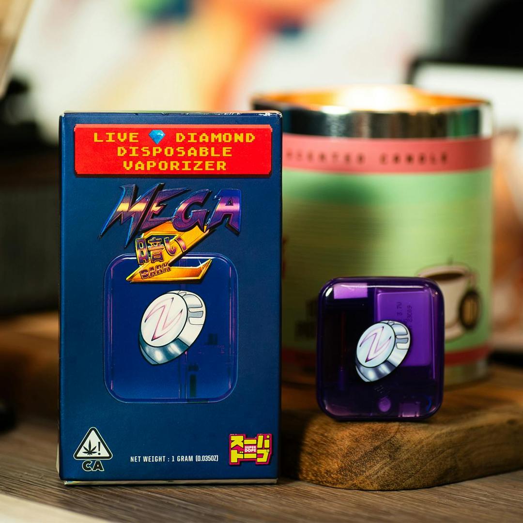 💫 POCKET DISPOSABLE - Mega Z (Dark) (1g)