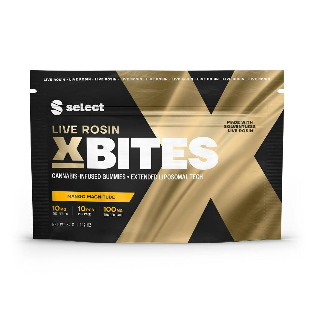 Mango Magnitude Live Rosin X Bites 10pk (100mg)