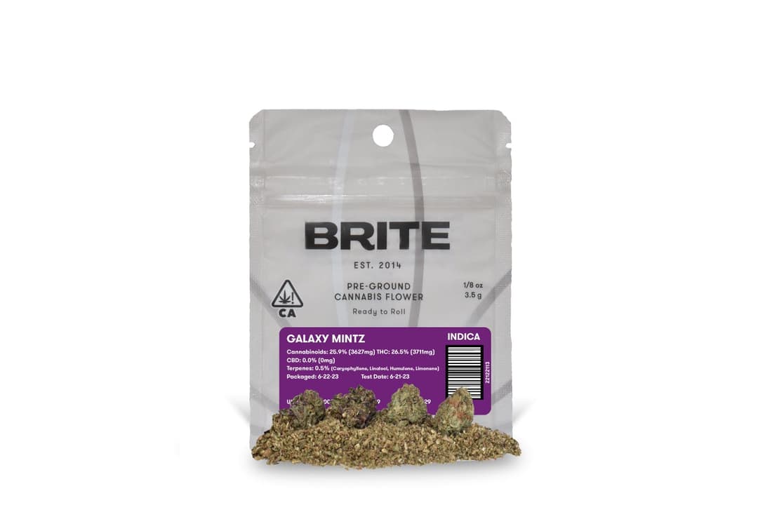 Galaxy Mintz - Flower Pre-Ground by Brite