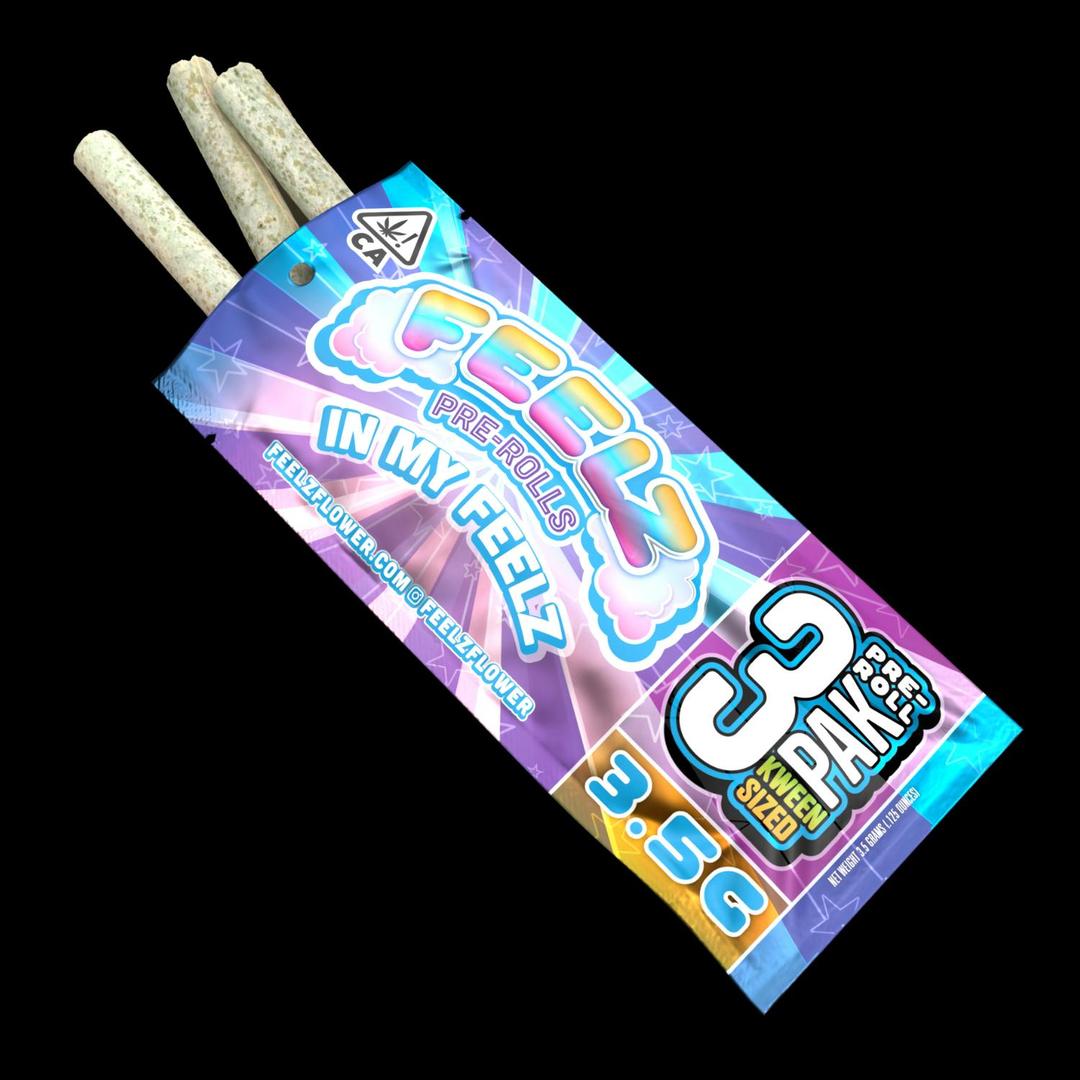 In My Feelz | Feelz Flower 3 Packs | 3.5G
