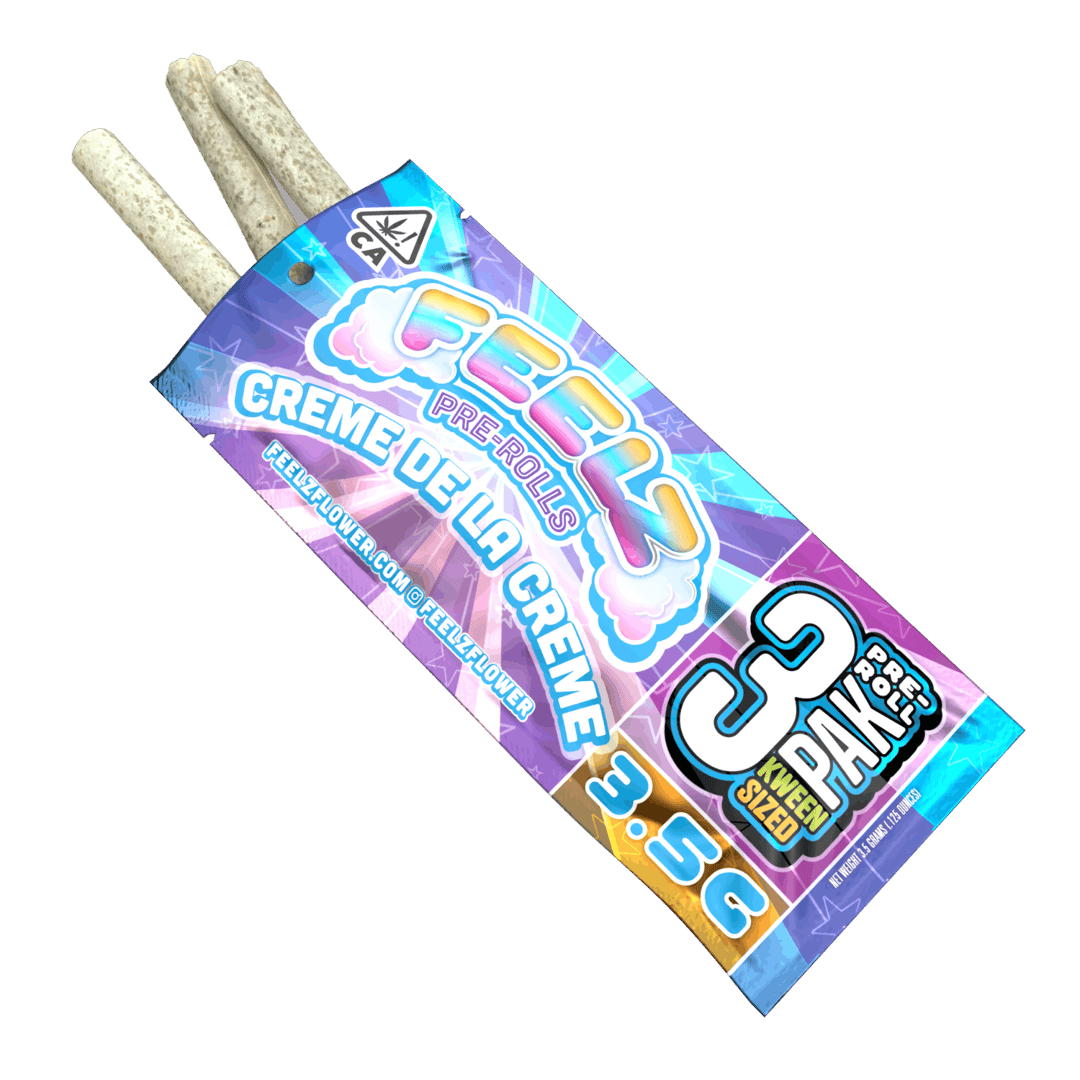 Creme De La Creme | Feelz Flower 3 Packs | 3.5G