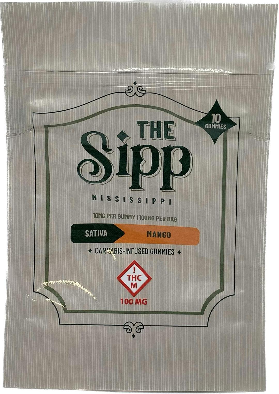 The Sipp: Mango Gummies - 100mg (10pk)