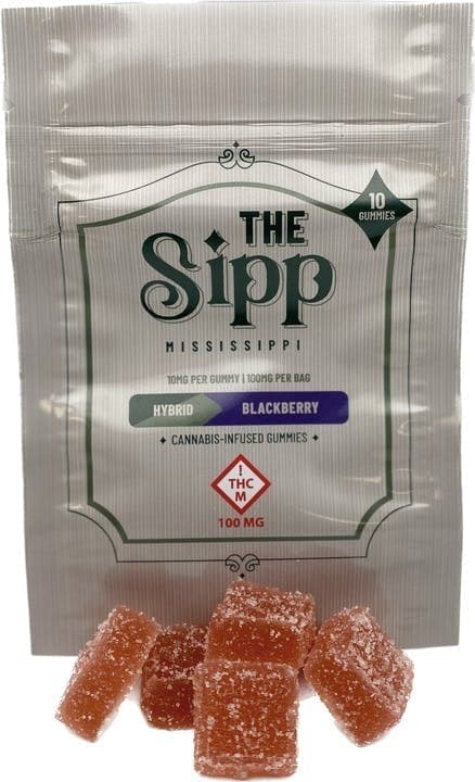 The Sipp: Blackberry Gummies - 200mg (10pk)