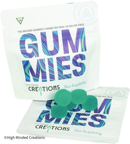 Blue Raspberry Gummies - 200mg