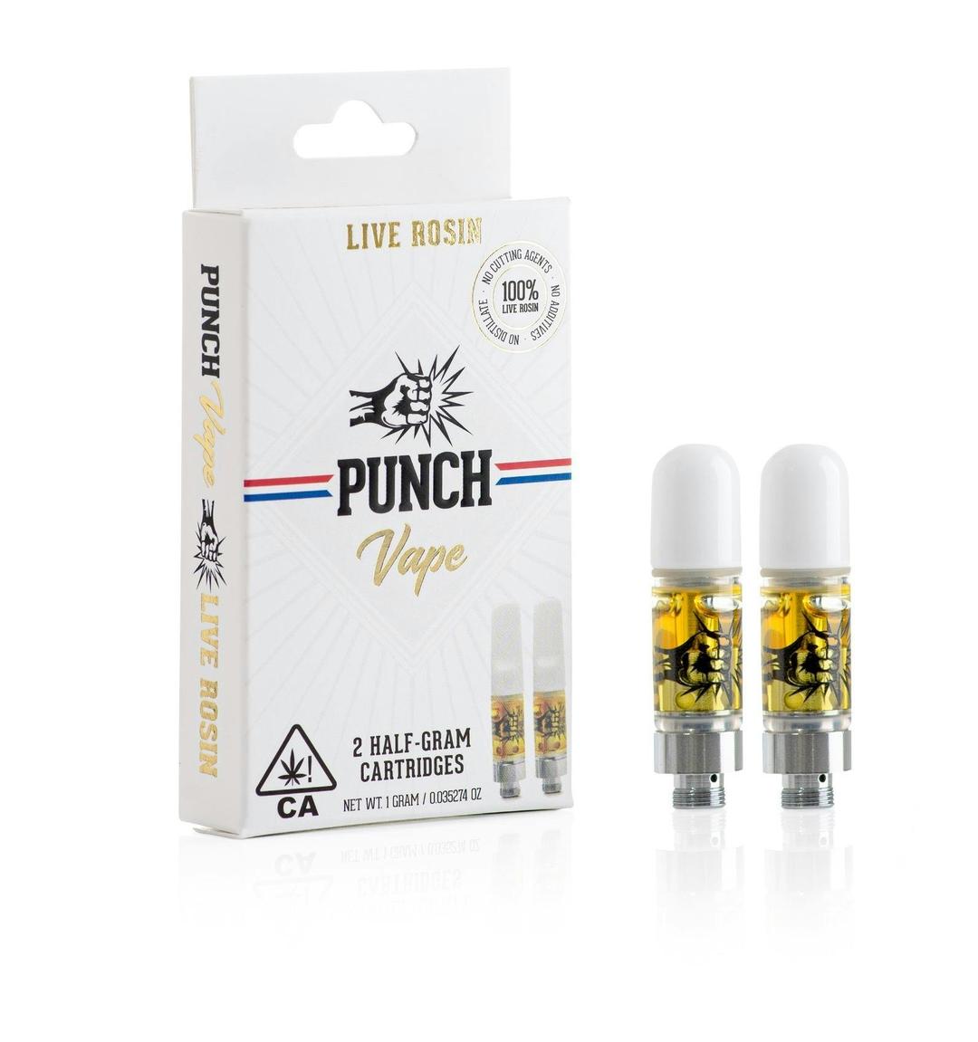 Punch - 510 Rosin Cart - Peel Out (0.5g x 2)