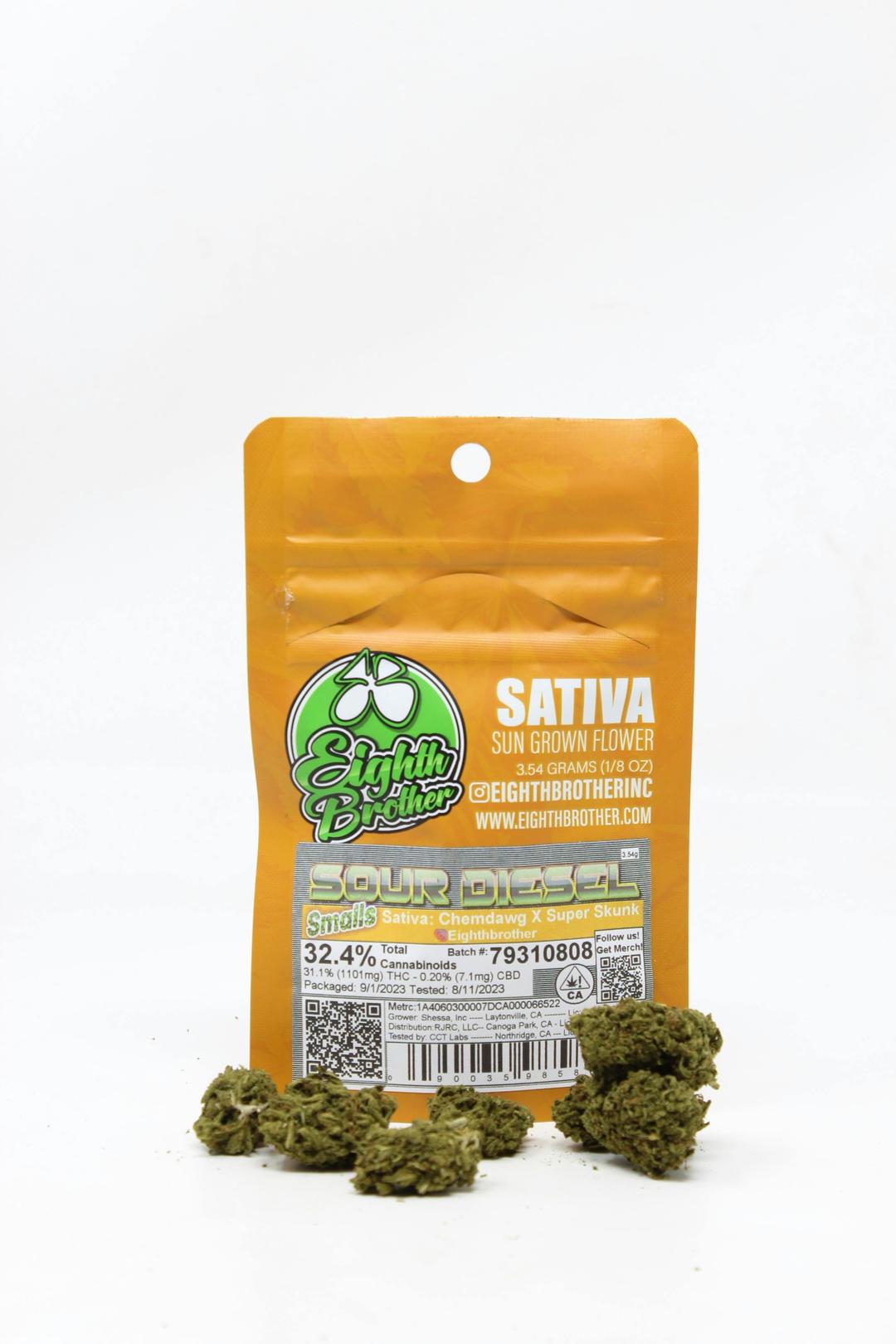 Sour Diesel Smalls (3.54g - 1/8 oz)