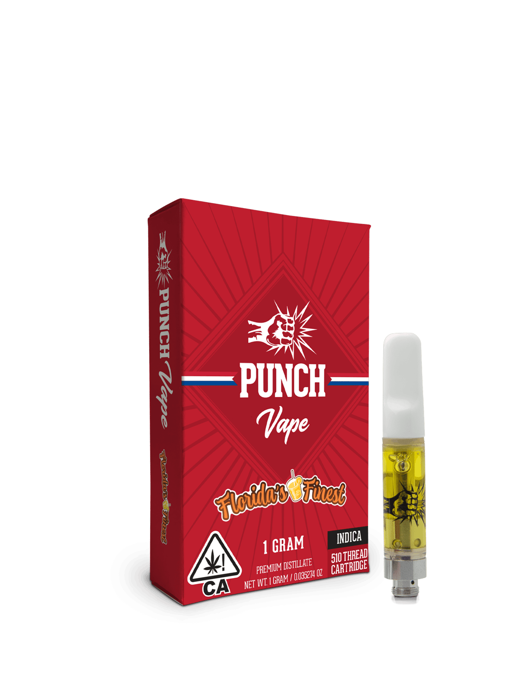Punch - 510 Distillate Cart - Florida's Finest (1g)