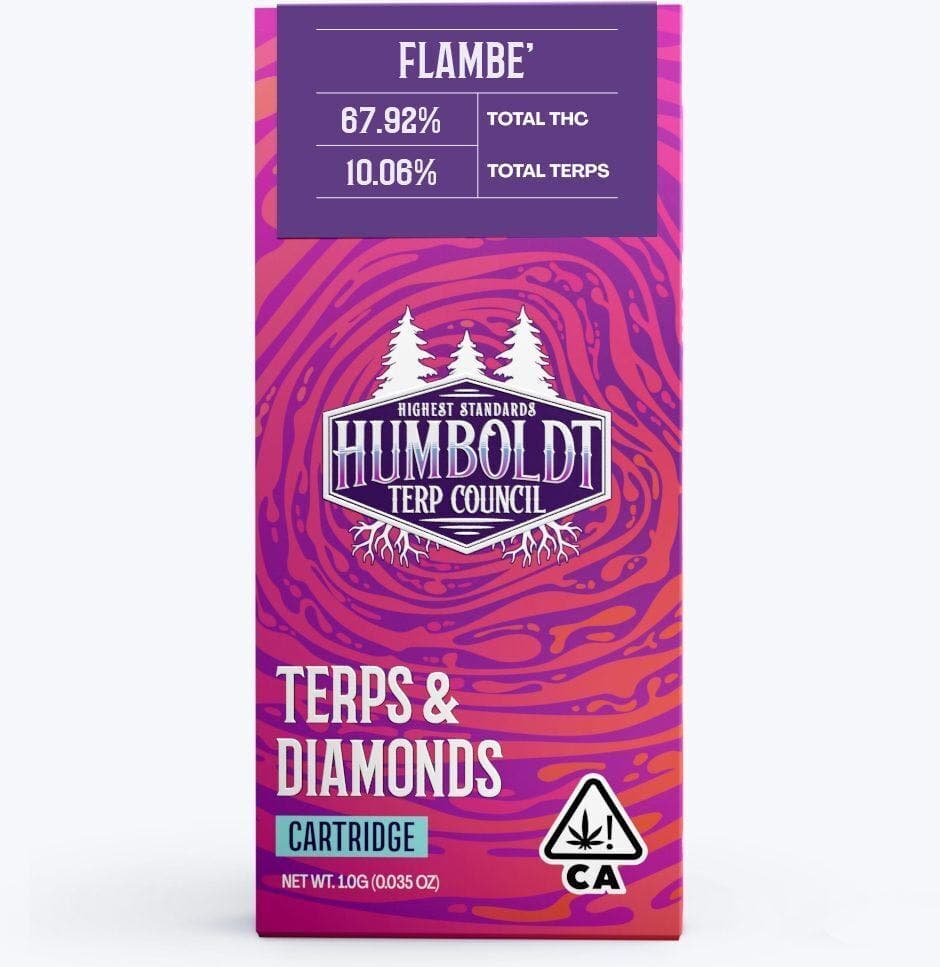 Humboldt Terp Council | Live Resin Vape Cartridge Flambe 1g