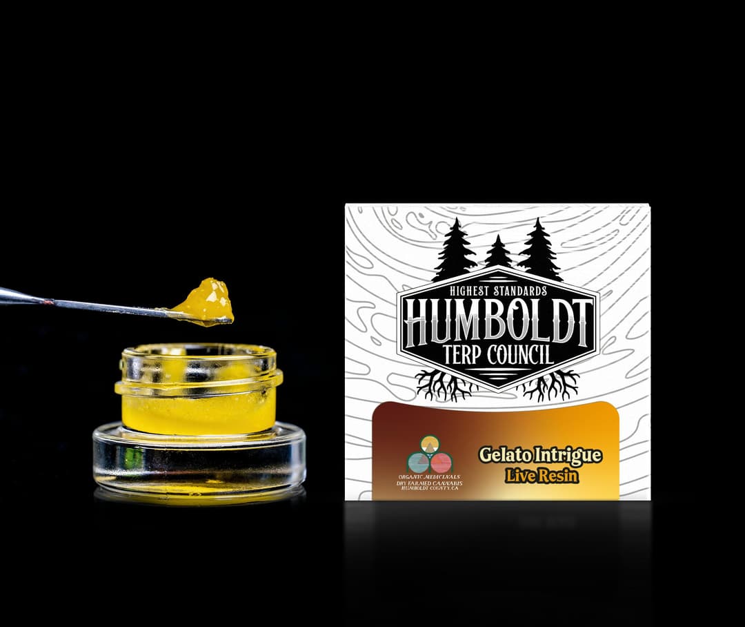 Humboldt Terp Council | Live Resin Gelato Intrigue 1g