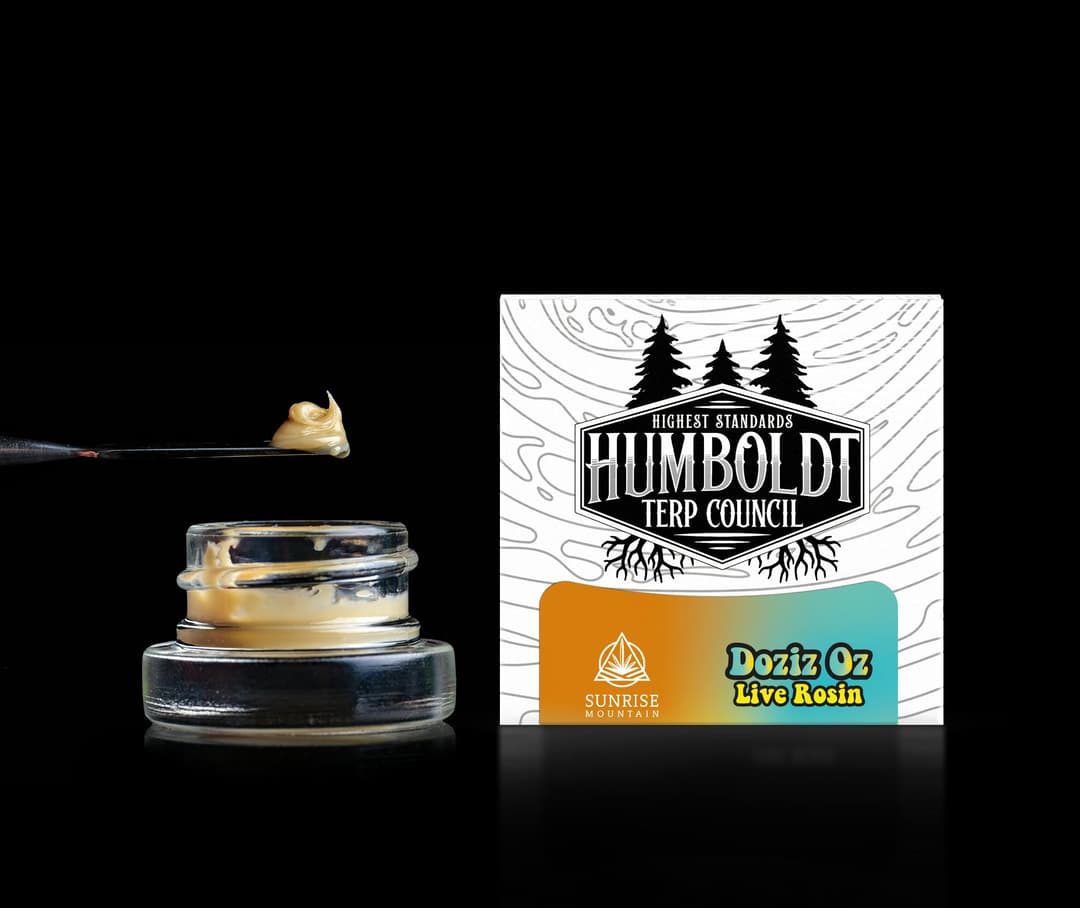 Humboldt Terp Council | Live Rosin Doziz Oz 1g