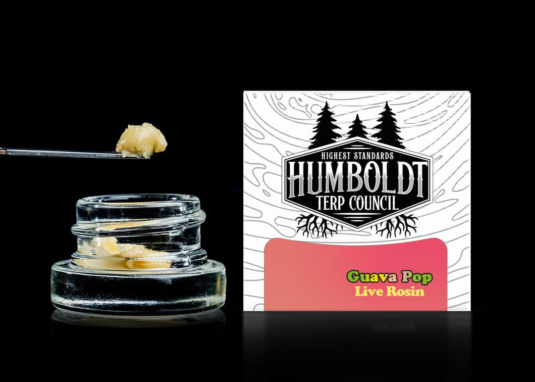 Humboldt Terp Council | Live Rosin Guava Pop 1g