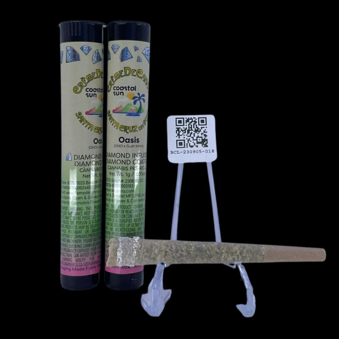 Coastal Sun Collab: Oasis Terp Diamond Infused Pre-Roll 1g