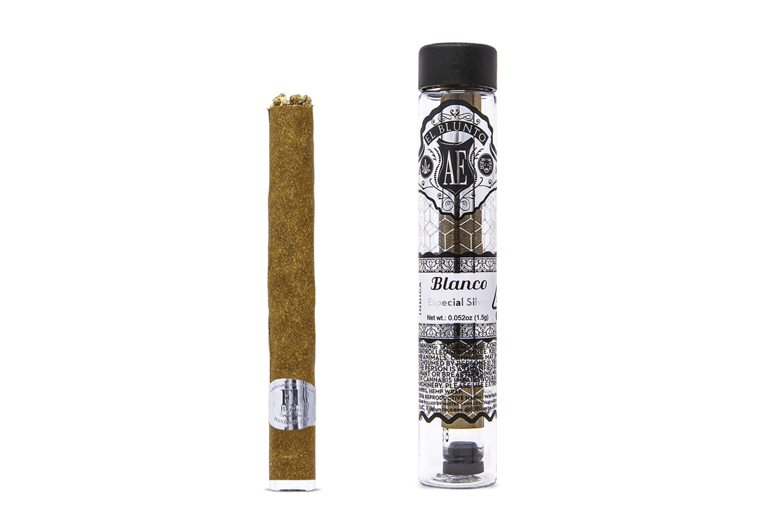El Blunto Especial Silver - Blanco - 1.5G Cannabis Cigar [Blunt]