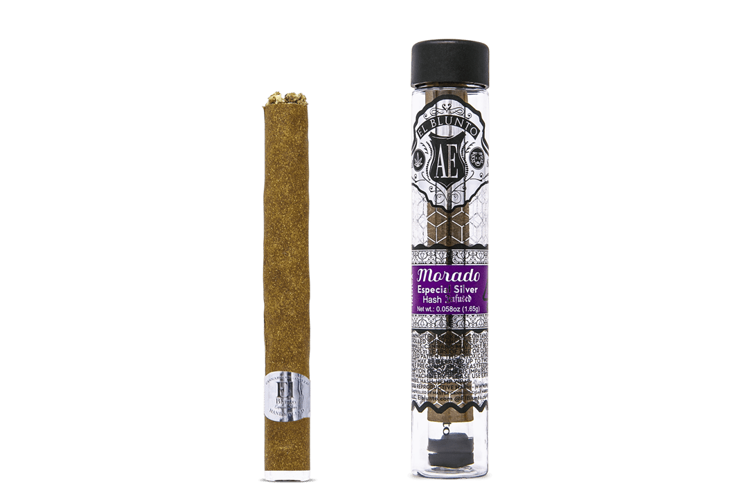 El Blunto Especial Silver Hash Infused - Morado - 1.65G Cannagar