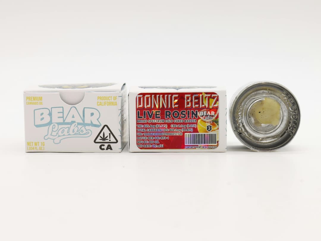 Donnie Beltz T3 Live Rosin - 1g