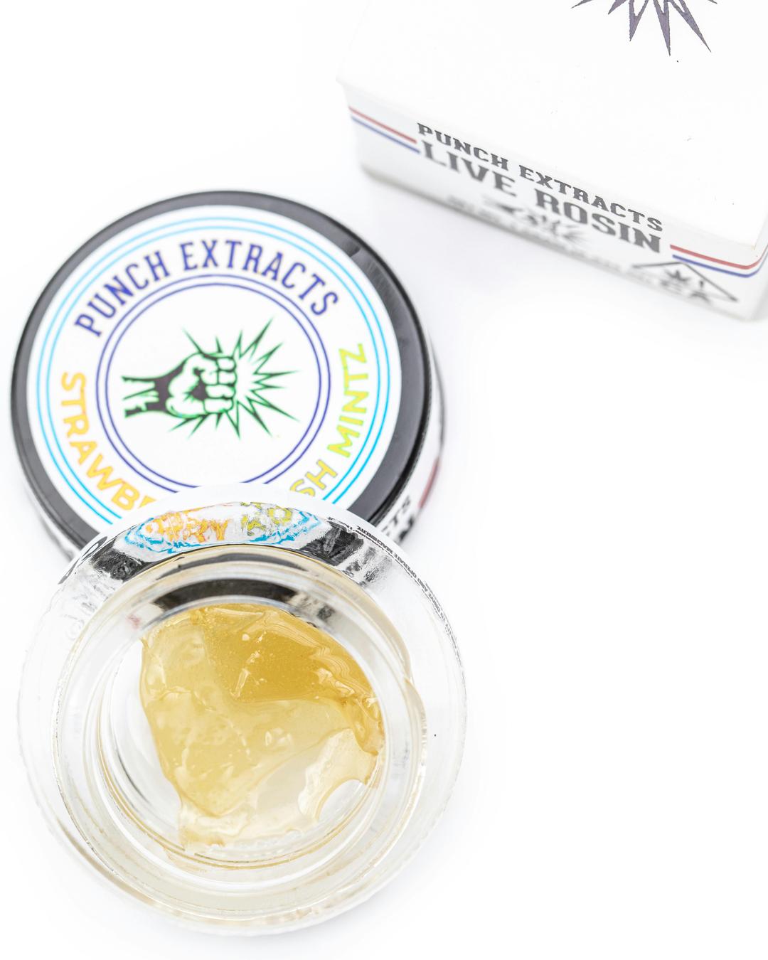 Punch - Live Rosin - Strawberry Kush Mintz - Tier 4