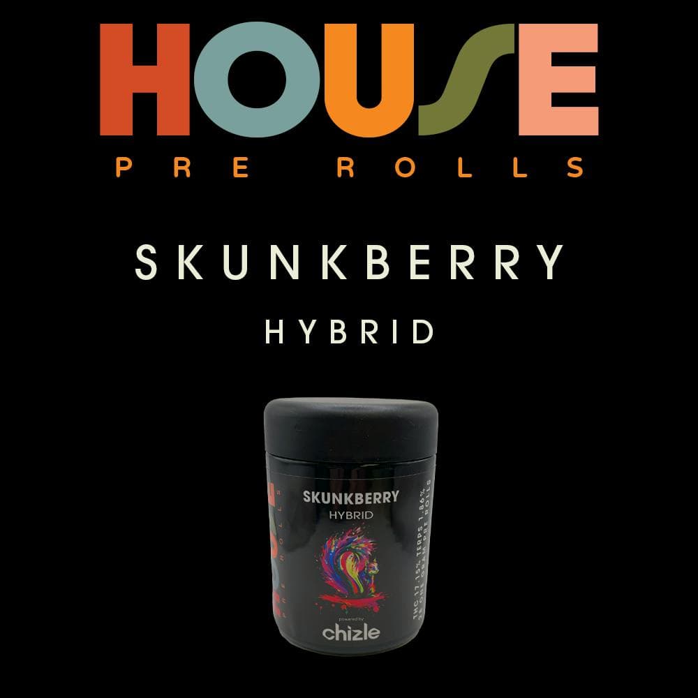 House - Skunkberry 28g Preroll OZ Pack