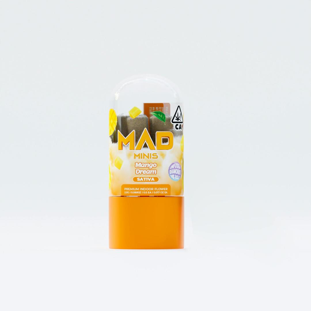 Mad Labs - Mango Dream - 5 Pre Roll Mad Minis - 2.5G