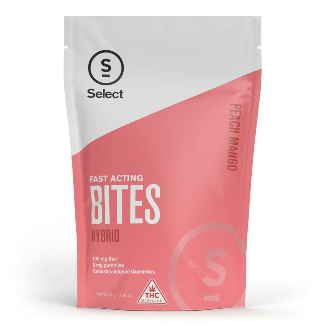 Peach Mango Nano Bites 20pk (100mg) | Hybrid | MD