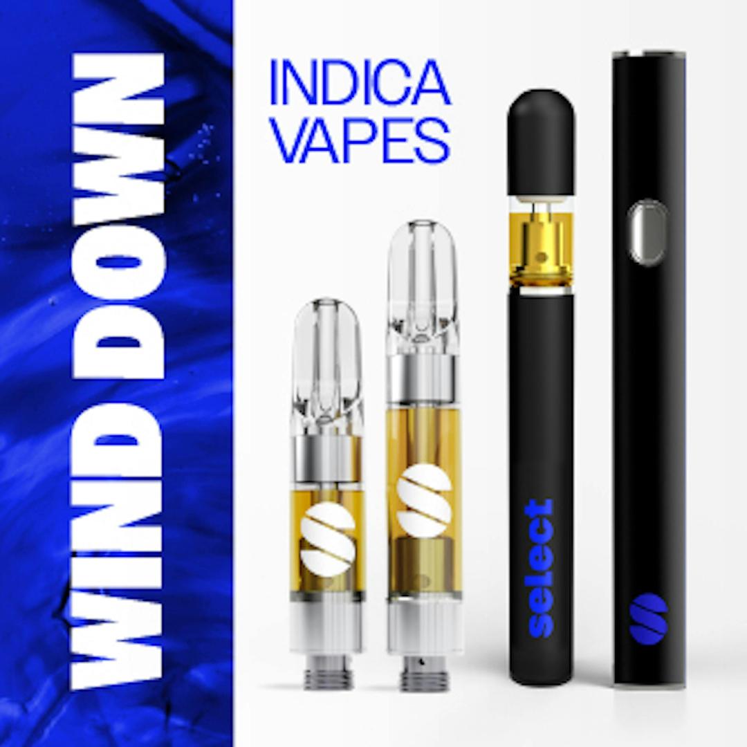 Wind Down Indica Vape Bundle