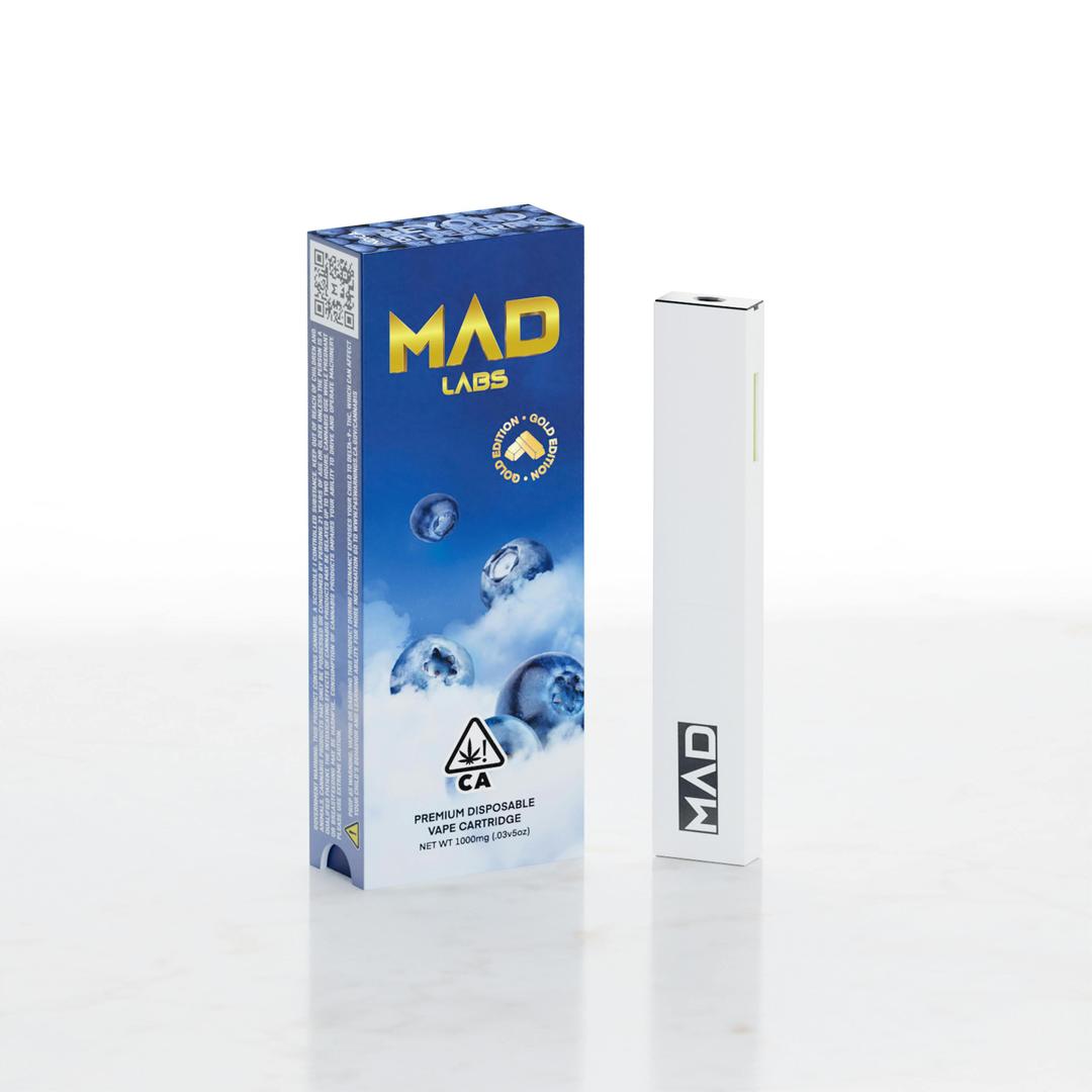 Mad Labs - Beyond Blueberry - Disposable Gold Edition 1G