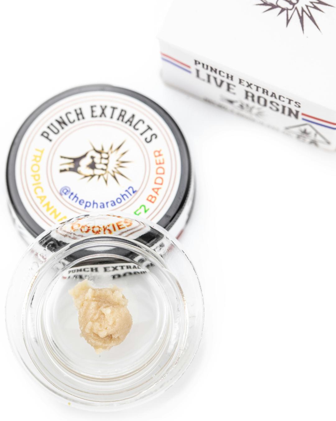 Punch - Live Rosin - Tropicanna Cookies F2 - Badder - Tier 3