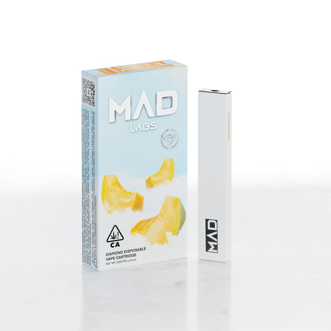 Mad Labs - Sweet Cantaloupe - Disposable Diamond Edition 1G