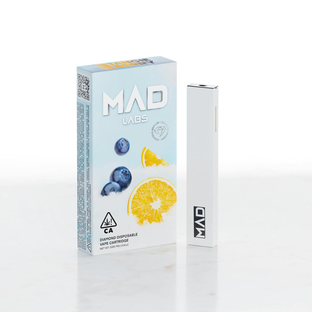 Mad Labs - Tangie Berry - Disposable Diamond Edition 1G