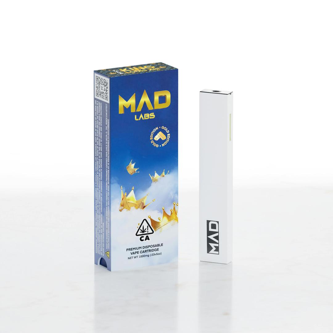 Mad Labs - King Louis XIII - Disposable Gold Edition 1G