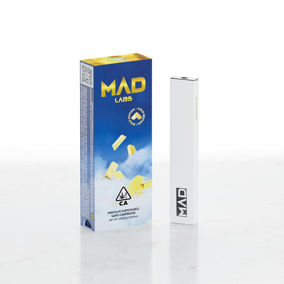 Mad Labs - 24K Gold - Disposable Gold Edition 1G