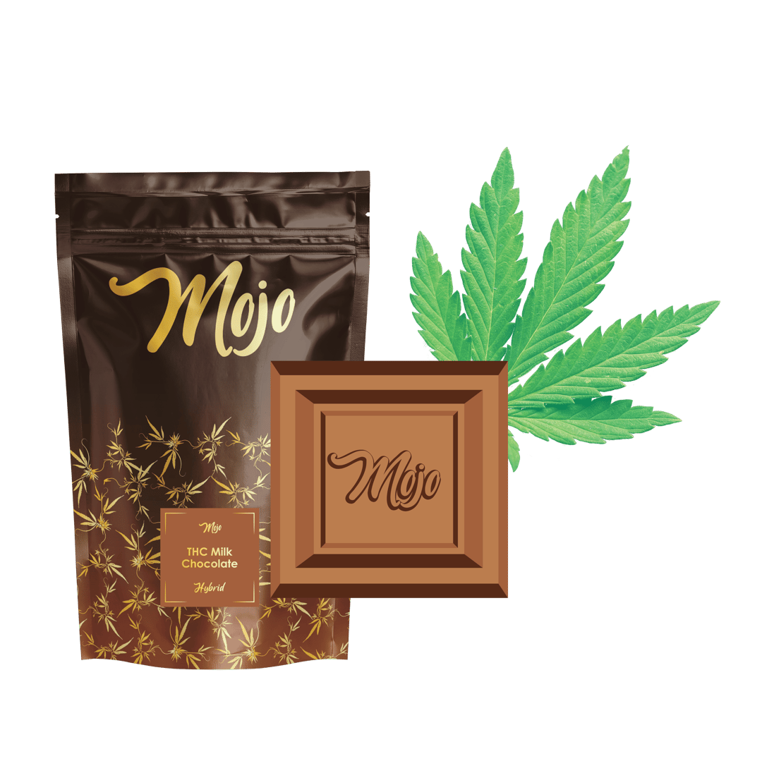 Mojo Chocolates - Milk Chocolate Bites (Sativa) - 100mg