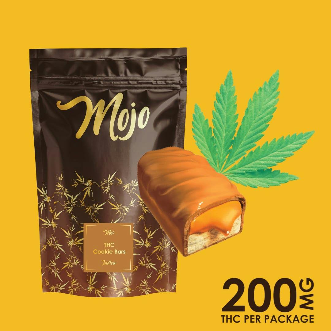 Mojo Chocolates - Cookie Bars (Indica) - 200mg