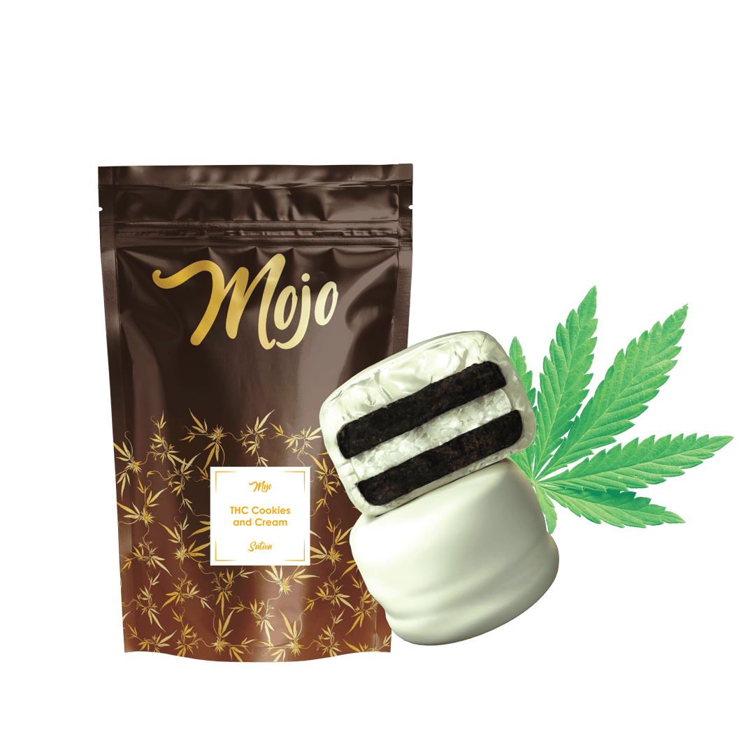 Mojo Chocolates - Cookies and Cream (Sativa) - 100mg