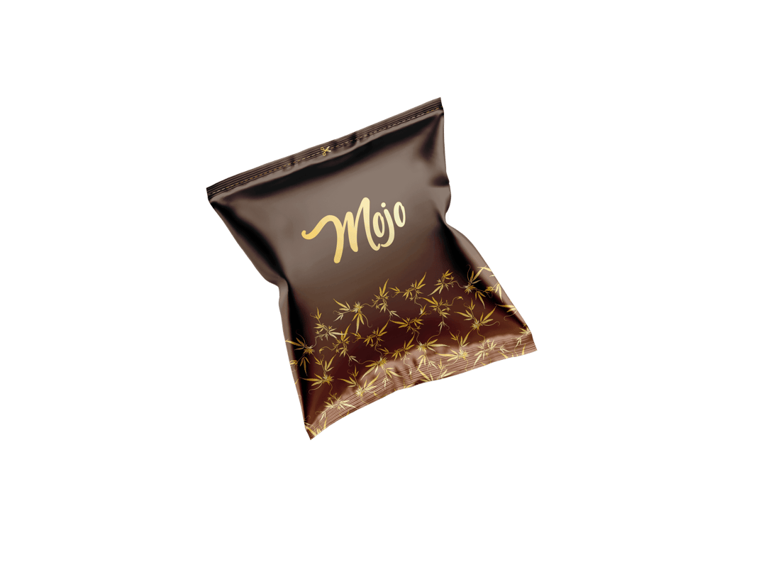Mojo Chocolates - Cookies and Cream (Sativa) - Single Serve 10mg