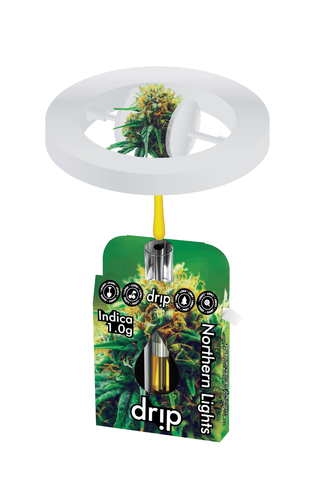 Drip 1g Cartridge - Northern Lights (Indica)