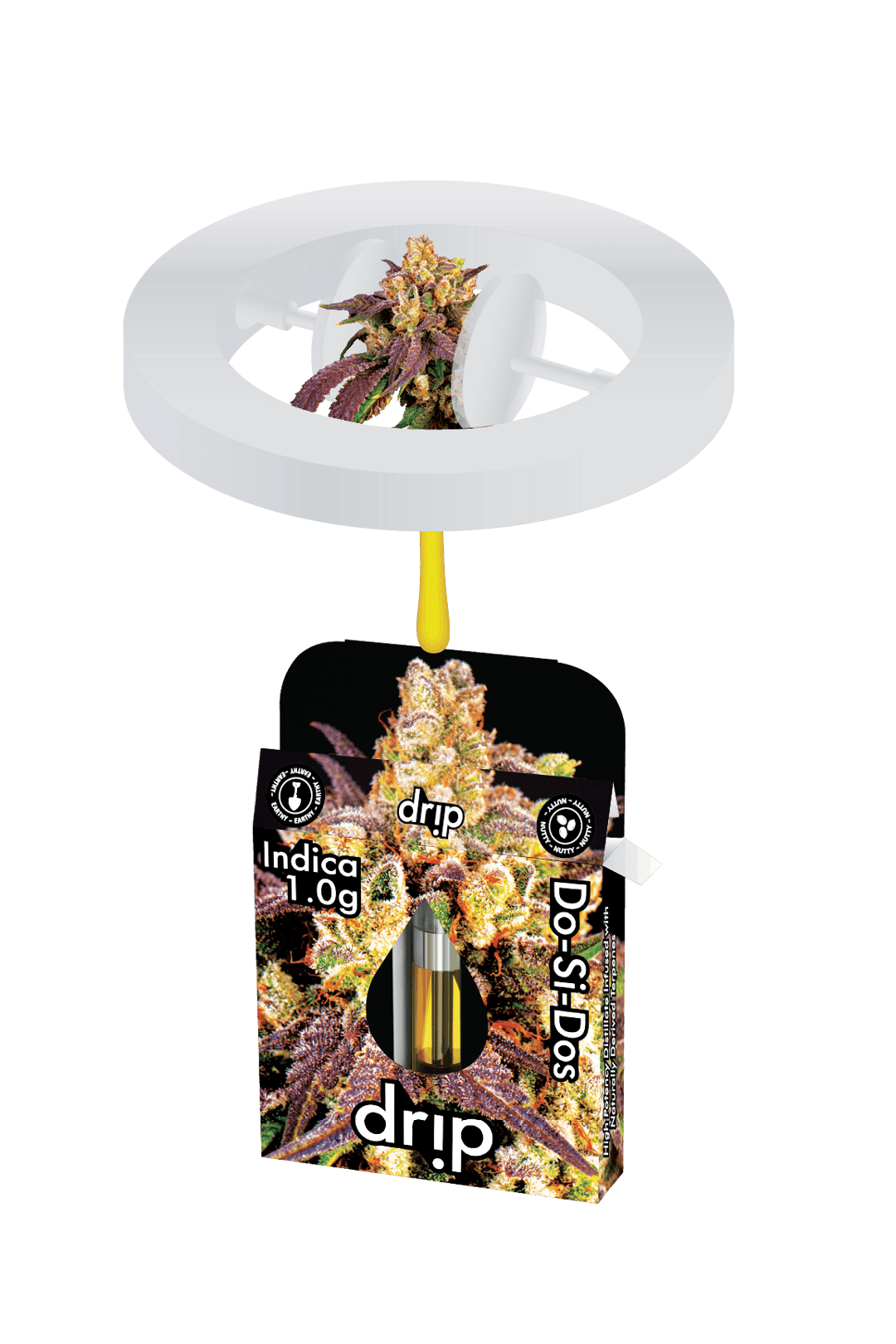 Drip 1g Cartridge - Dos-Si-Dos (Indica)
