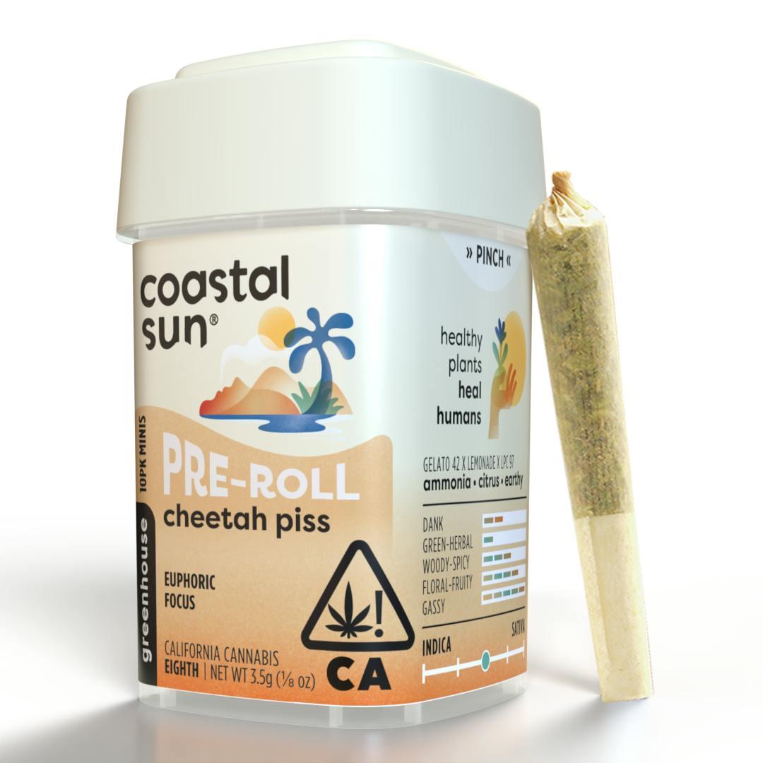Cheetah Piss Greenhouse 0.35g Pre-Roll 10pk 3.5g