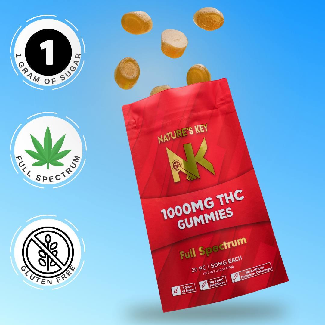 Pina Colada 1000mg Gummies