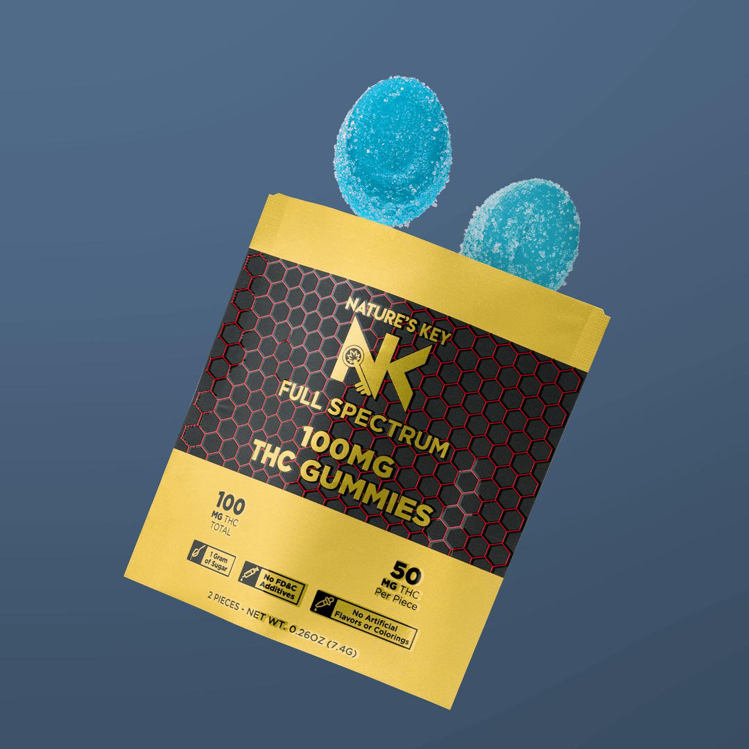 Blue Raspberry Single Serve 100mg
