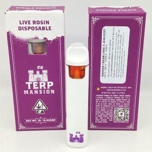 Banana Cream Cake x Jealousy Live Rosin Disposable Vape Cart