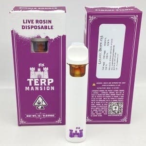 Gelato Tropicana Live Rosin Disposable Vape Cart
