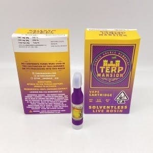 Gelonade Live Rosin Vape Cart