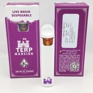 Oreo x Runtz Live Rosin Disposable Vape Cart
